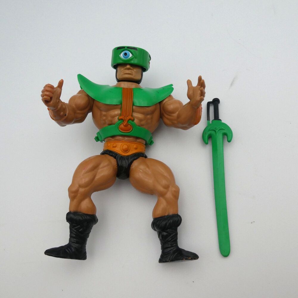Vintage 1983 MOTU Tri-Klops Action Figure - 100% Complete Mexico Mabamex